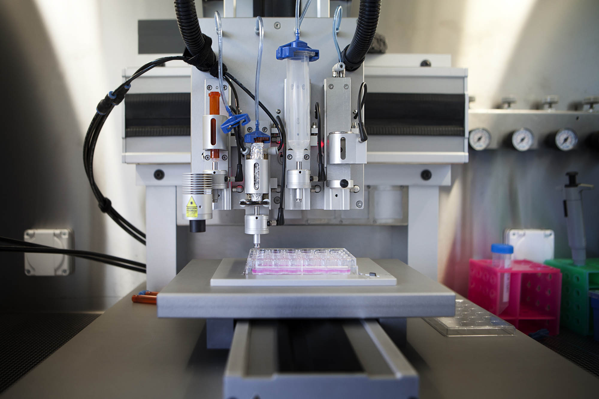 Ein Bioprinter im Labor
